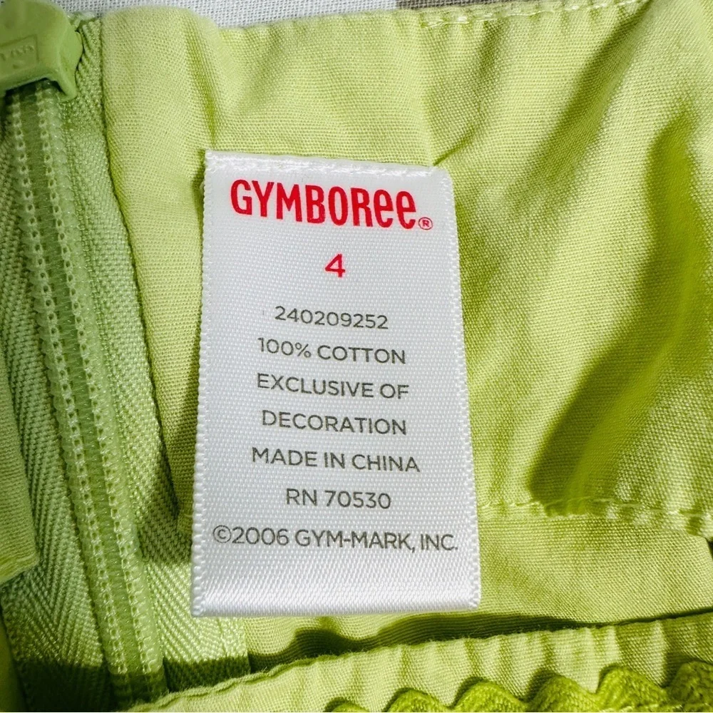 Gymboree Sunflower Fields Spring Cheer Sundress Ric-Rack Dress Sz 4